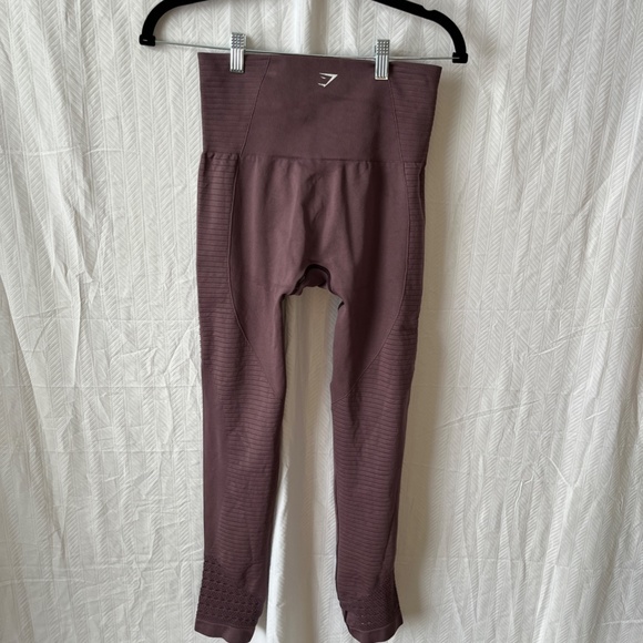 Gymshark Energy Seamless Shape Enhancing Legging Purple Cutout Size Small - Picture 10 of 11